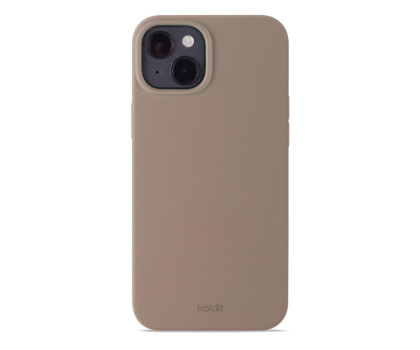 Etui do telefonów Holdit Silicone Case iPhone 15 Plus Mocha Brown 15982